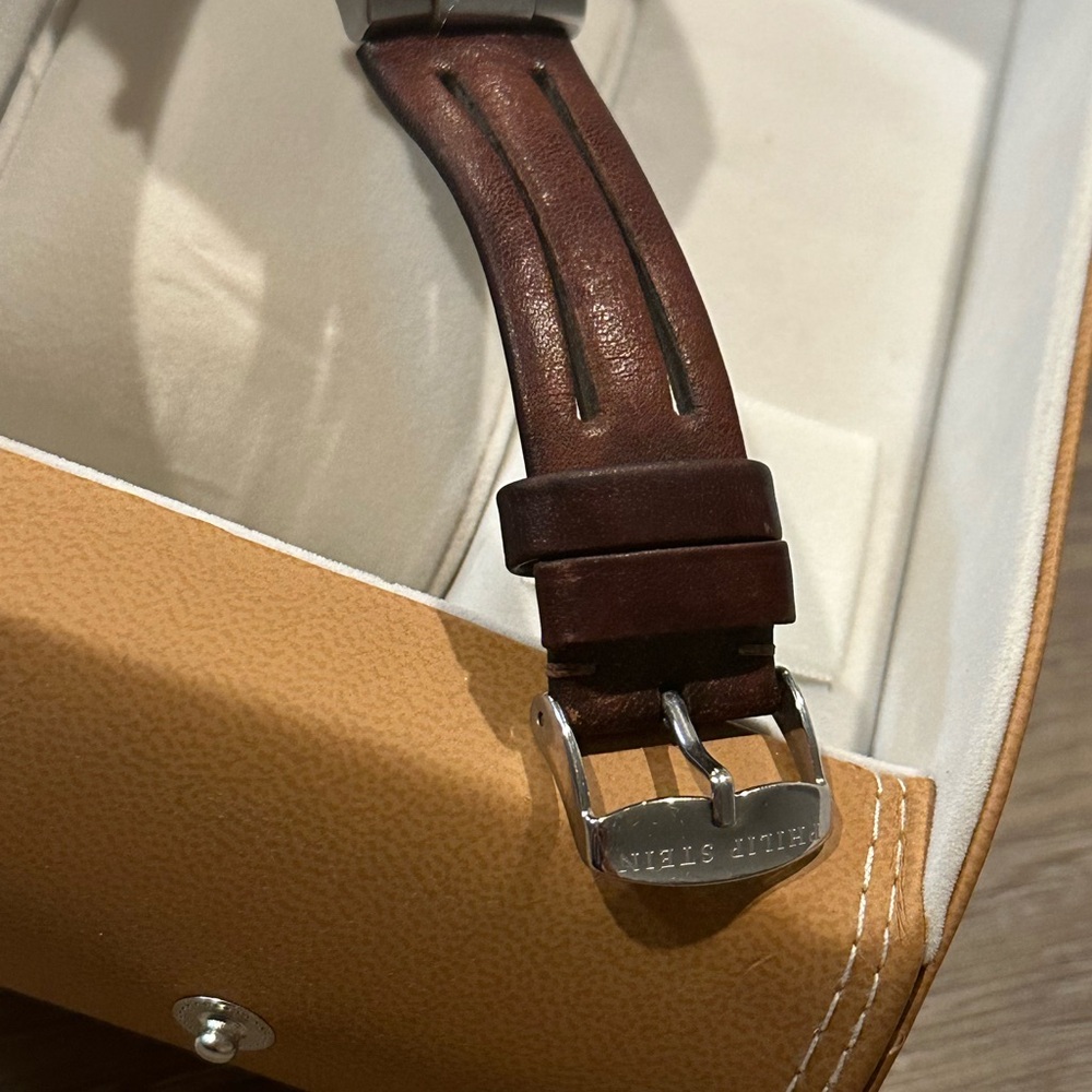 Philip Stein Signature Large Case Mens Watch 2-G-CW-CCBR (2010s) - Picture 14 of 16